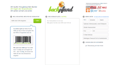 Desktop Screenshot of buchpfand.de